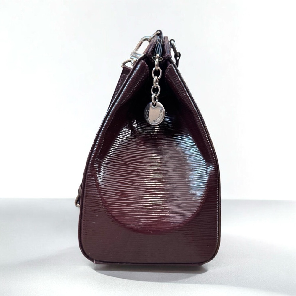 Auth. Louis Vuitton 2011 Bordeaux Electric Epi Brea MM Bag (COA) - Picture 10 of 16